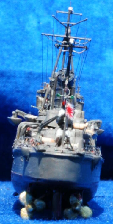 日本海軍吹雪型駆逐艦「綾波」（昭和十八年11月14日 第三次
